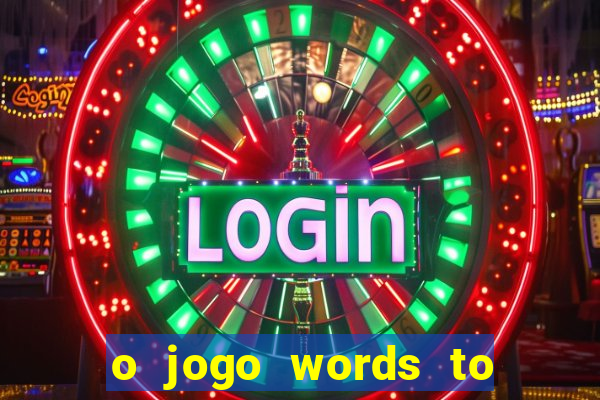 o jogo words to win paga mesmo